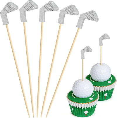 Púas cóctel golf 4.7pulg palillos dientes madera