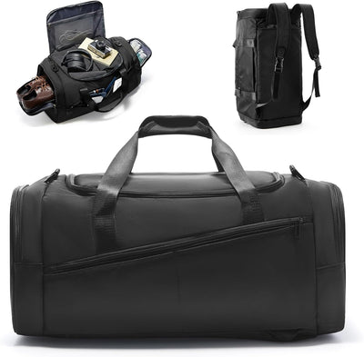 Bolsa viaje 22x14x9pulg con compartimento zapatos