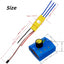 Controlador velocidad motor sin escobillas 40A 3 canales