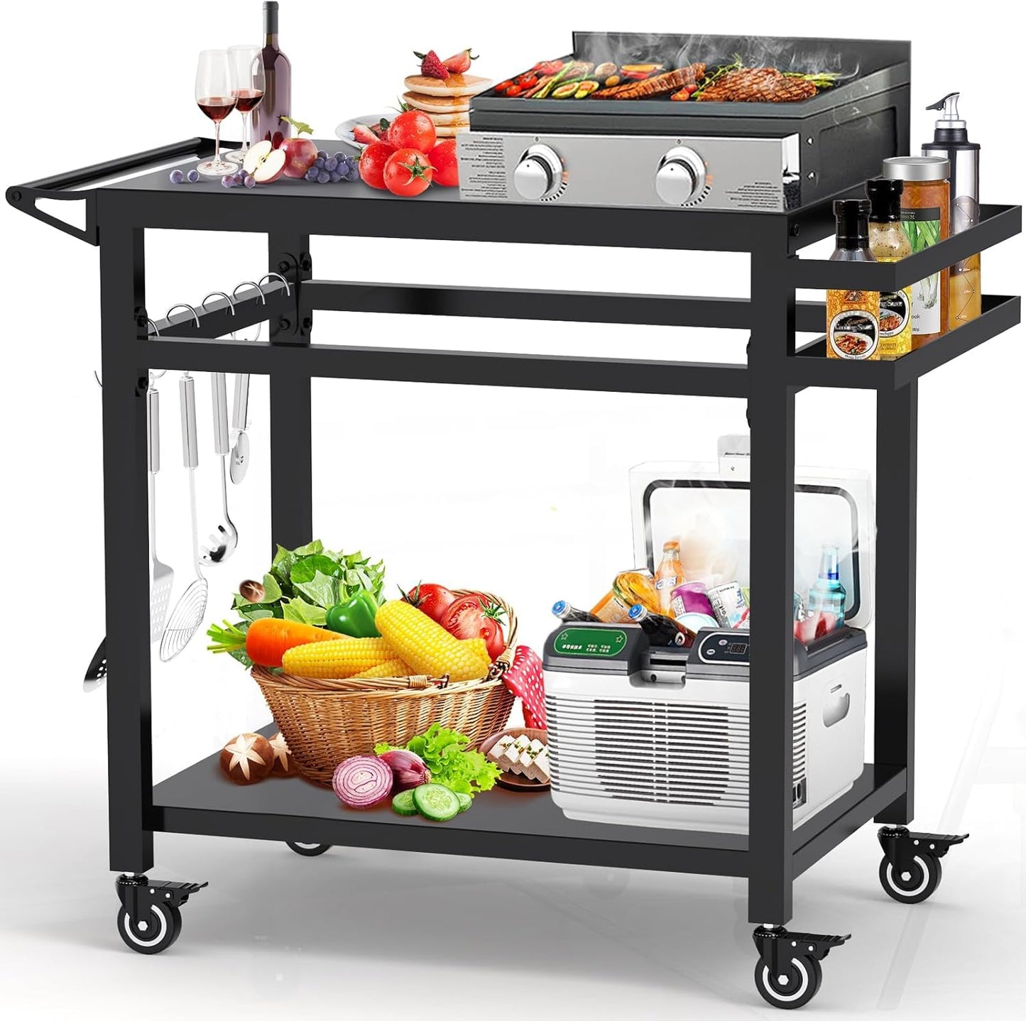 Mesa parrilla 20x32pulg soporte Blackstone 17-22pulg