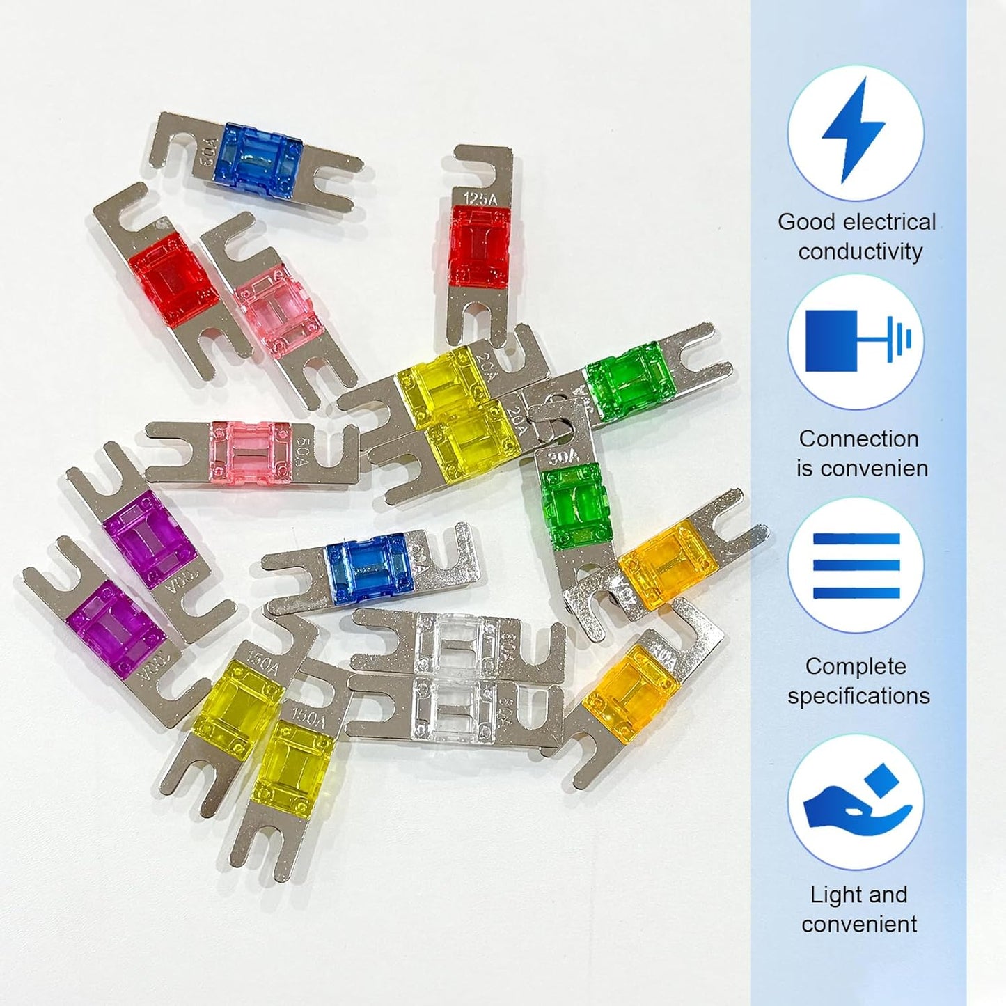 Kit fusibles ANL mini surtido 20A-150A automóvil