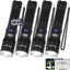 4 Linternas LED Recargables 5 Modos LCD Hogar Campamento