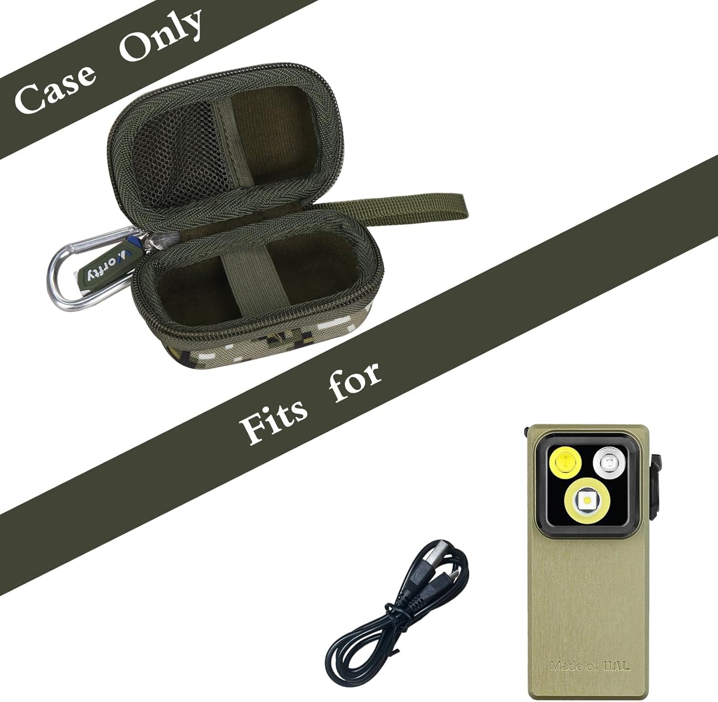 Funda linterna OLIGHT Oclip Ultra/Pro EDC Verde