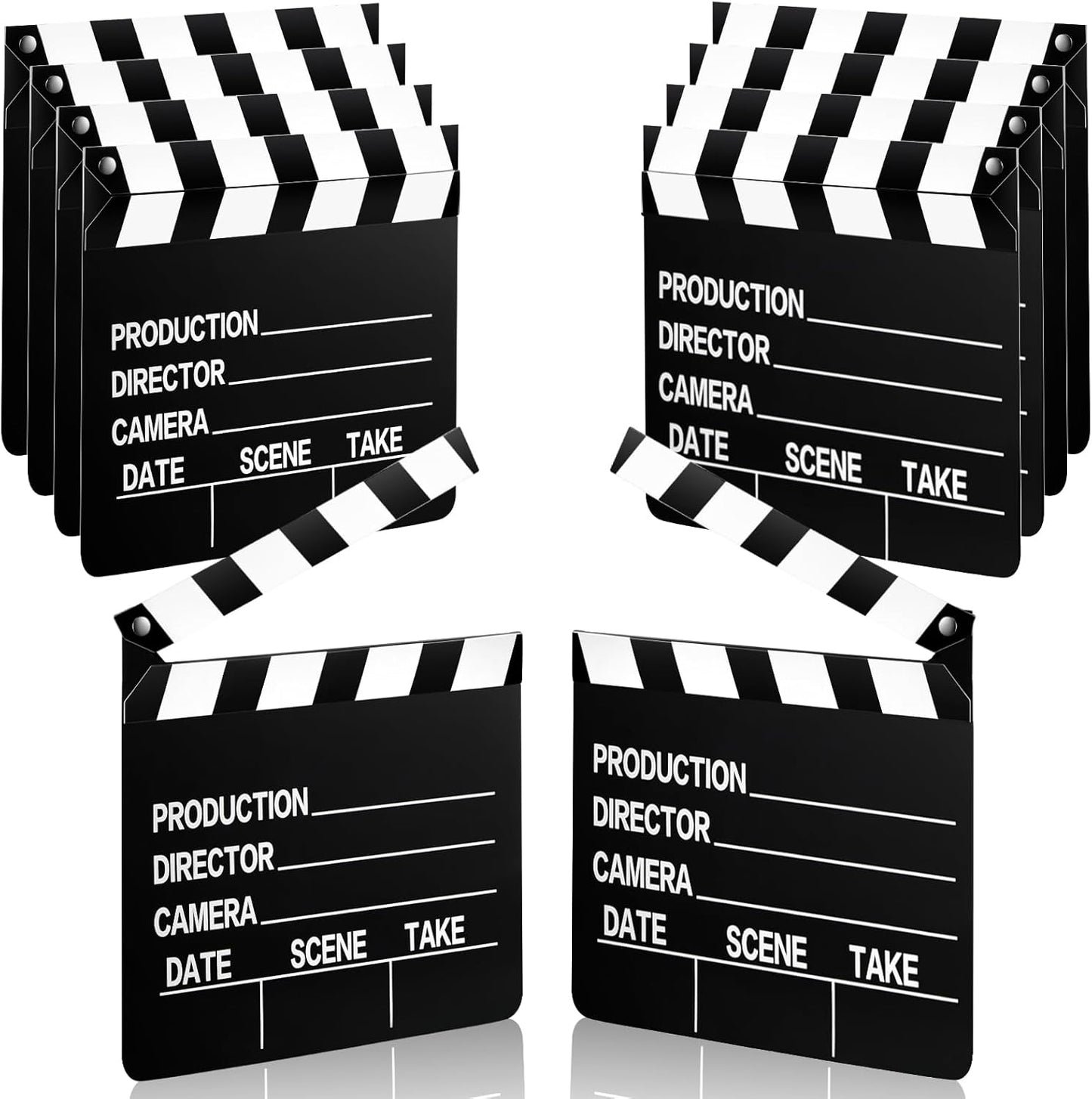 10 Tablones Película 7x8pulg Escritura Tablero Accesorios
