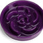 Tazón perros cerámica 8.3pulg antideslizante morado