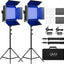 Luz video LED RGB Bluetooth 1000D PRO 736 cuentas para YouTube