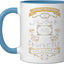 Taza Cerámica Edad de Oro 48 Años Azul/Blanco