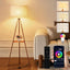 Lámpara trípode hierro 58pulg RGB control remoto