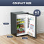 Refrigerador compacto 4.3pies cúbicos con congelador