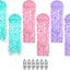 Faroles Medusa Luces LED Colgantes Cúpula Lila/Rosa