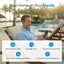 Cerradura inteligente WiFi con huella digital y app
