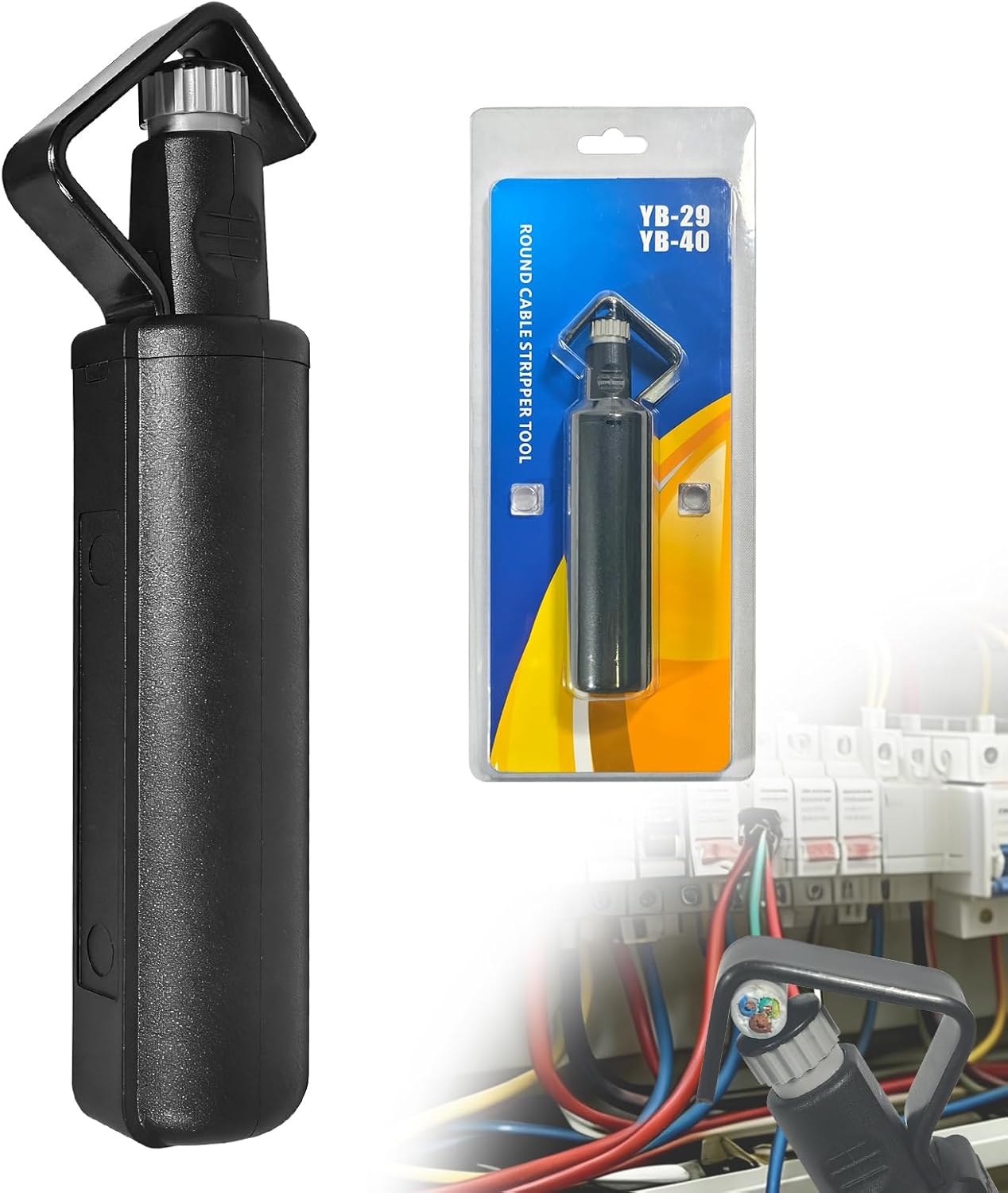 Herramienta pelacables diámetro 3/16-1 1/8 pulg ajustable