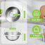 Tazones de acero inoxidable 304 para cocina paquete de 4 cuencos pequeños de 5.5 pulgadas apilables