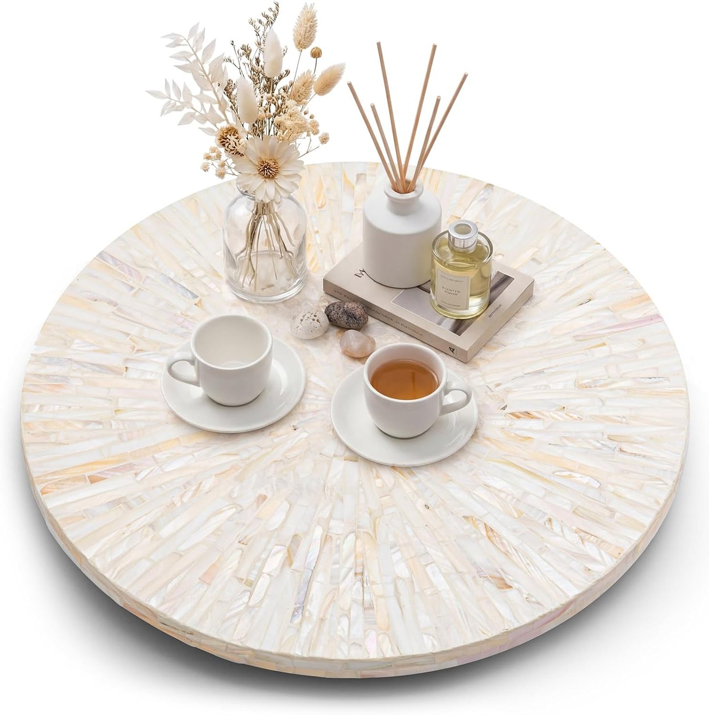 Lazy Susan 16pulg Giratorio Mesa de Madera Cocina Regalo