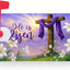 Funda Buzón Pascua Cruz Religiosa Tira Magnética 21x18pulg