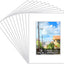 15 Tapetes Blancos 12x16pulg Marco 8.5x11pulg