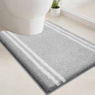 Alfombra baño antideslizante microfibra 20x24pulg