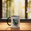 Taza Cerámica Tyrant T-Rex Arte Pop Negro/Blanco