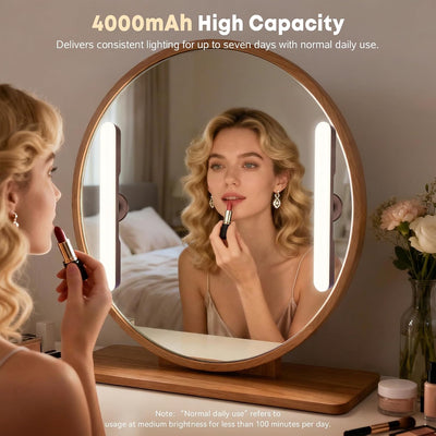 Barra LED tocador recargable 3 colores 4000mAh