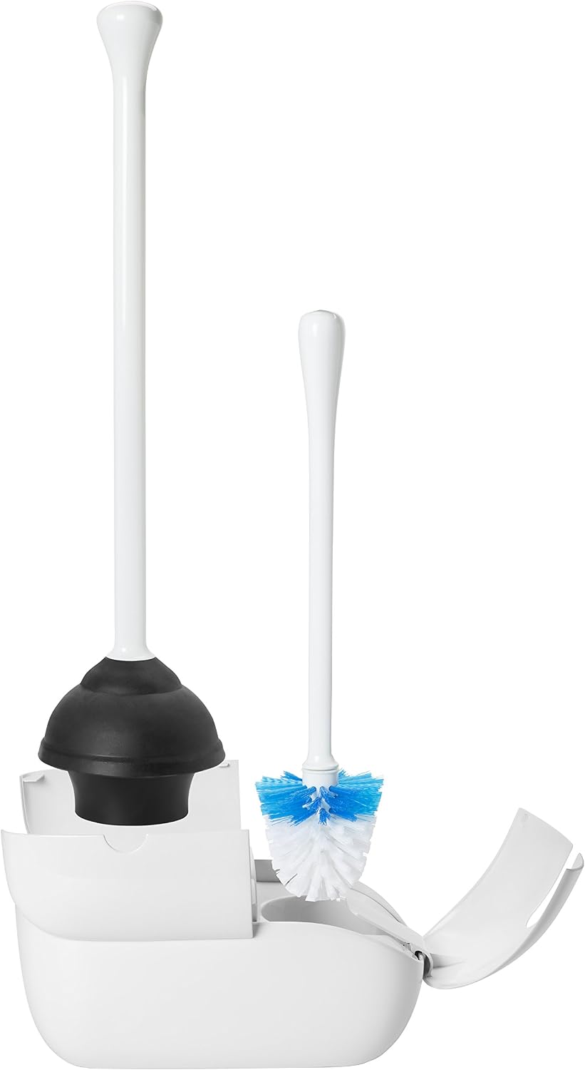 Juego cepillo inodoro y embolo combinado Good Grips