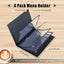 Fundas menú 8.5x11 pulg cuero sintético set 4