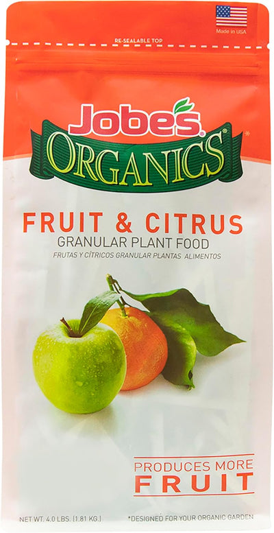 Fertilizante granular jardín plantas frutales y cítricos 4lb