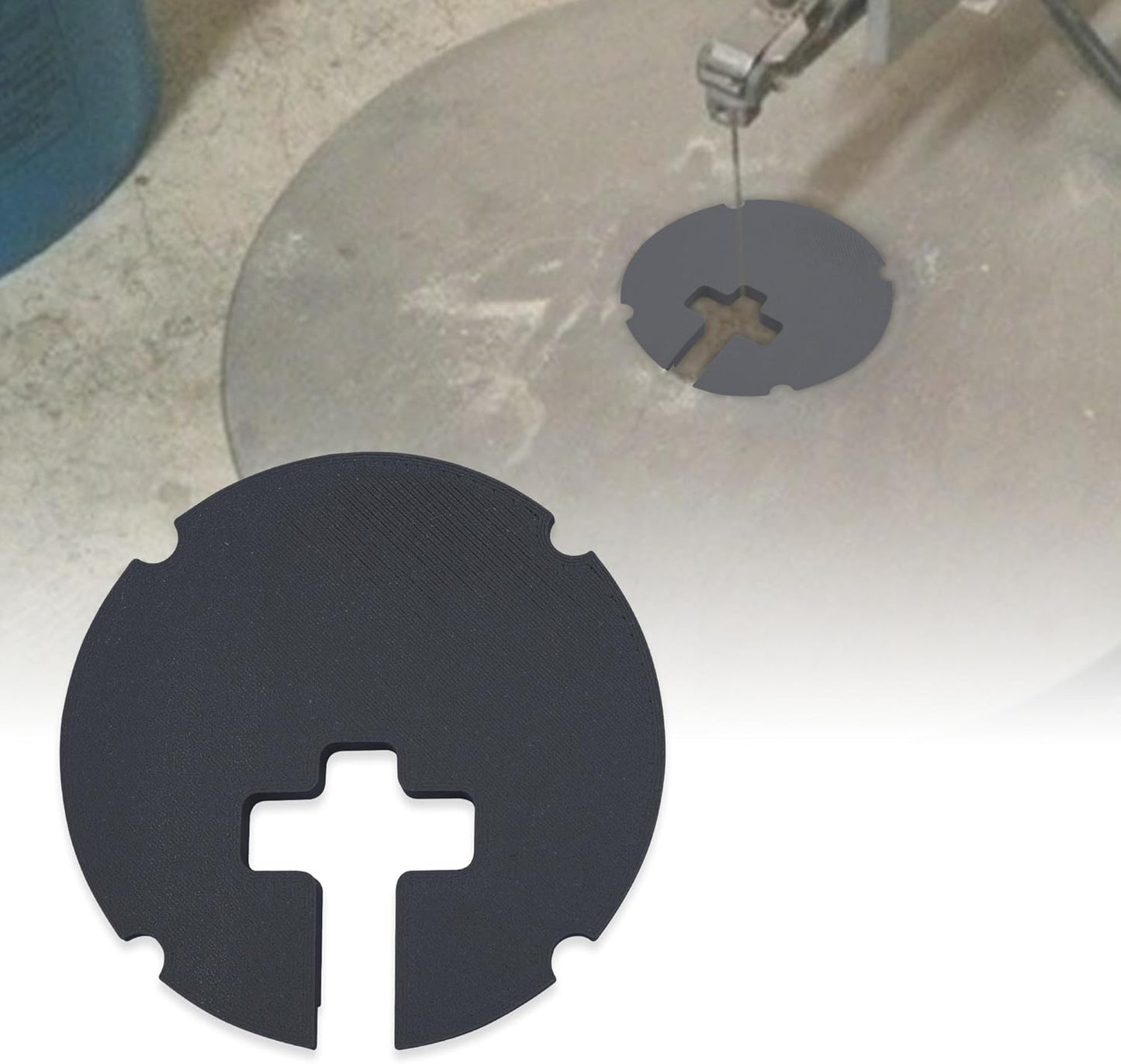 Inserto mesa sin espacio libre para sierra Dremel 1671