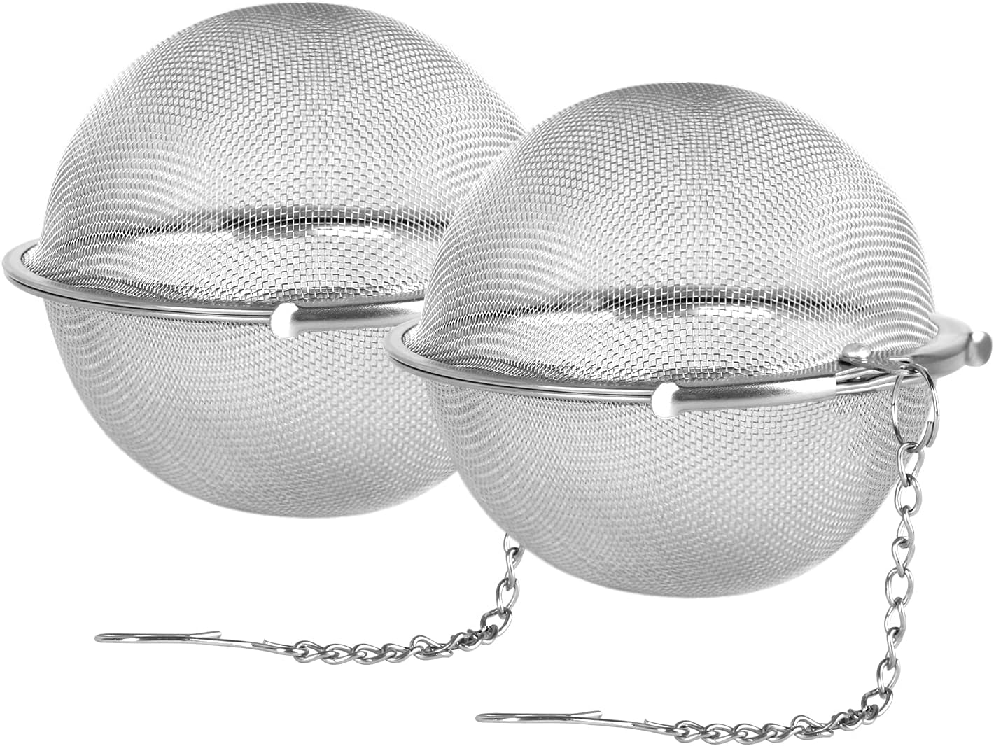 Filtro de té de acero inoxidable 2 piezas 3.55 pulgadas