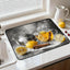 Cubierta estufa eléctrica 28x20pulg protector multifuncional cocina