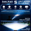 Pack 2 Linternas Recargables LED Alto Lumen 5 Modos