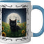 Taza Cerámica Estilo None Azul/Blanco