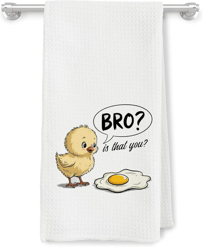 Toallas de cocina sarcásticas con pollo, regalo para amantes del pollo, 16 x 24