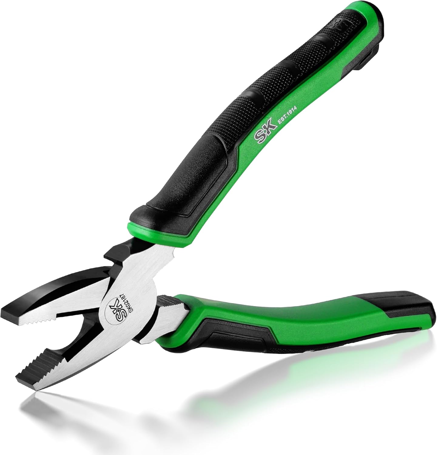 Alicates Linesman 7pulg acero alta calidad mango antiderrap