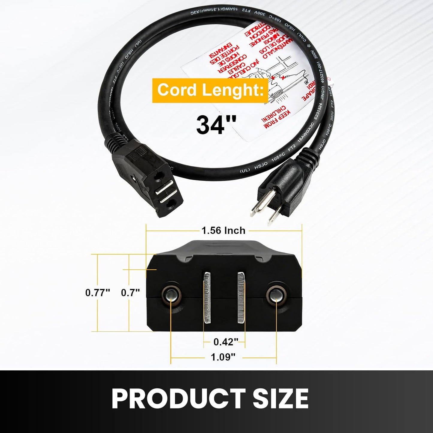 Cable magnético repuesto freidora Masterbuilt 10L
