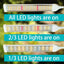 Luz LED cultivo plantas interior 105 LEDs ajustable