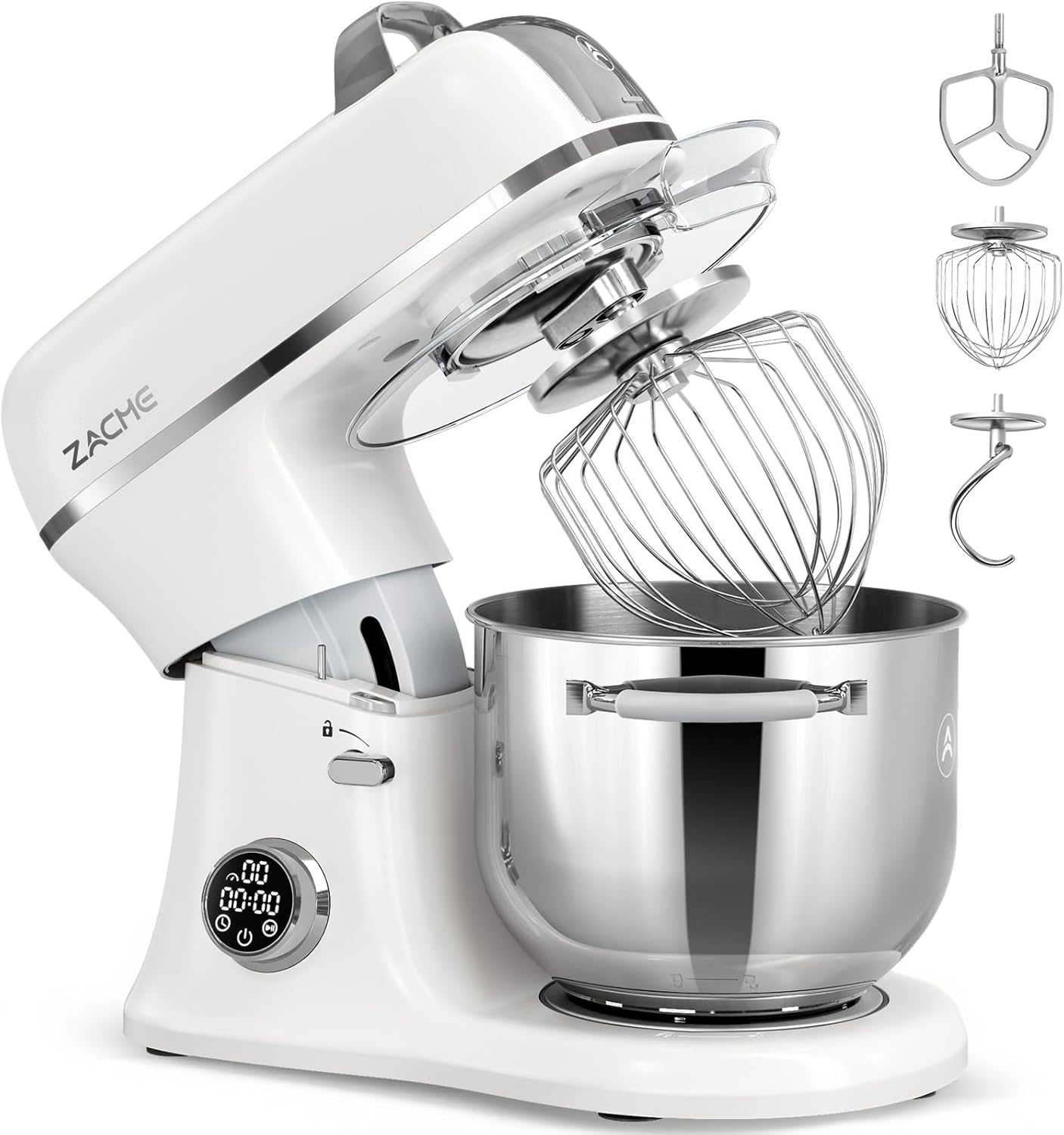 Batidora de Pie 7qt Aluminio Fundición 650W 12 Velocidades