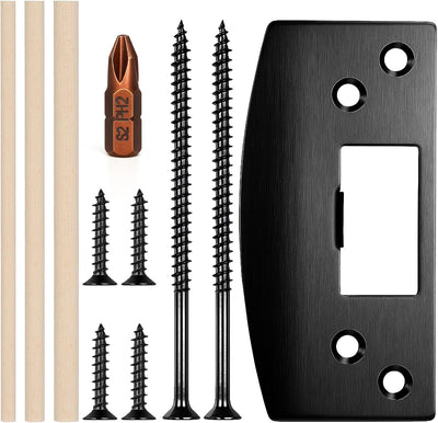 Placa puerta acero inox reforzada con agujeros rediseñados