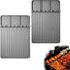 2 Pzas Utensilios Silicona para Plancha y Parrilla Gris