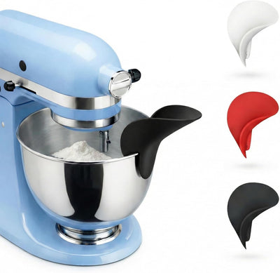 Embudo de harina para batidoras KitchenAid con tubo de silicona antisalpicaduras