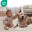 Manta para mascotas supersuave 25x35pulg crema
