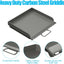 Parrilla acero plano 14x16pulg para Grill Pro