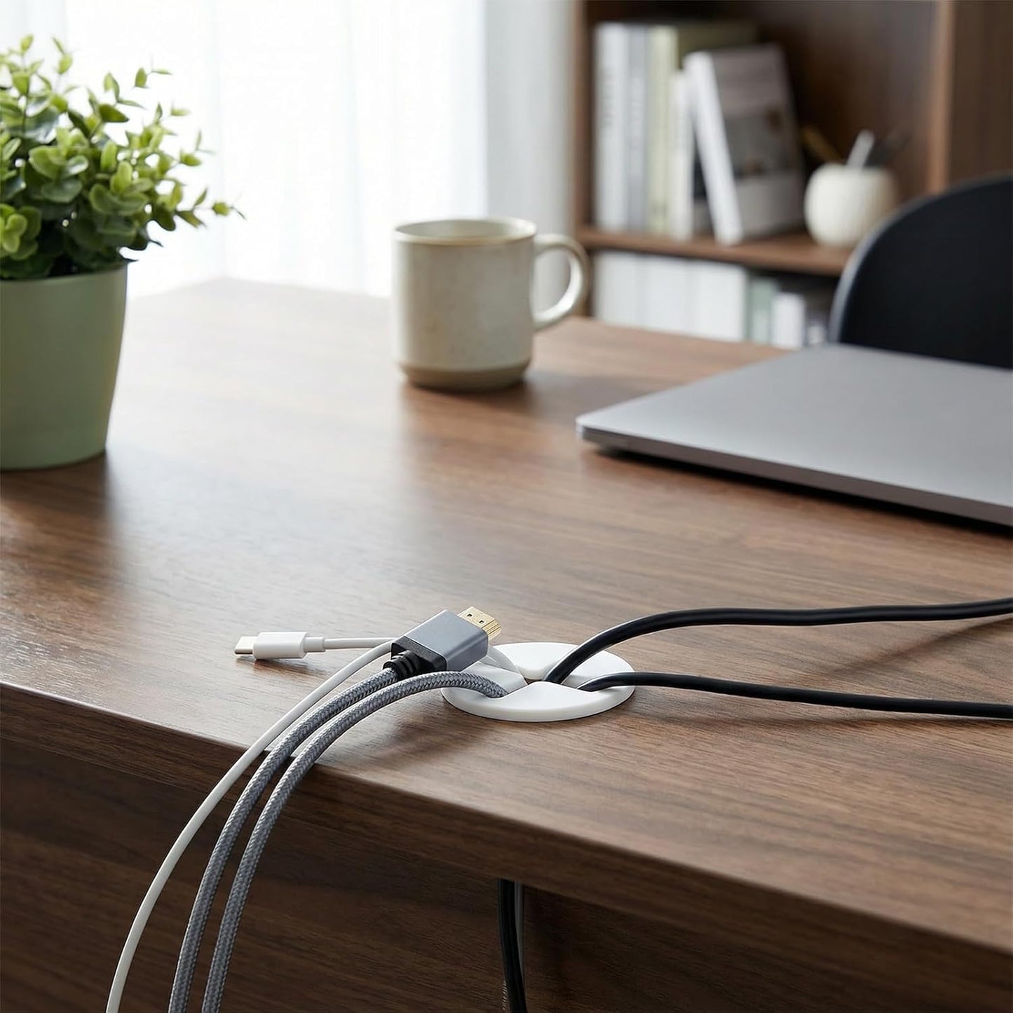12 Pzas Ojal Goma 1.1pulg para Cable Mueble Hogar