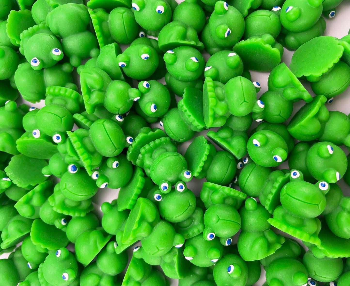 220 Ranas Resina Miniatura Decoración Hogar y Exterior Verde