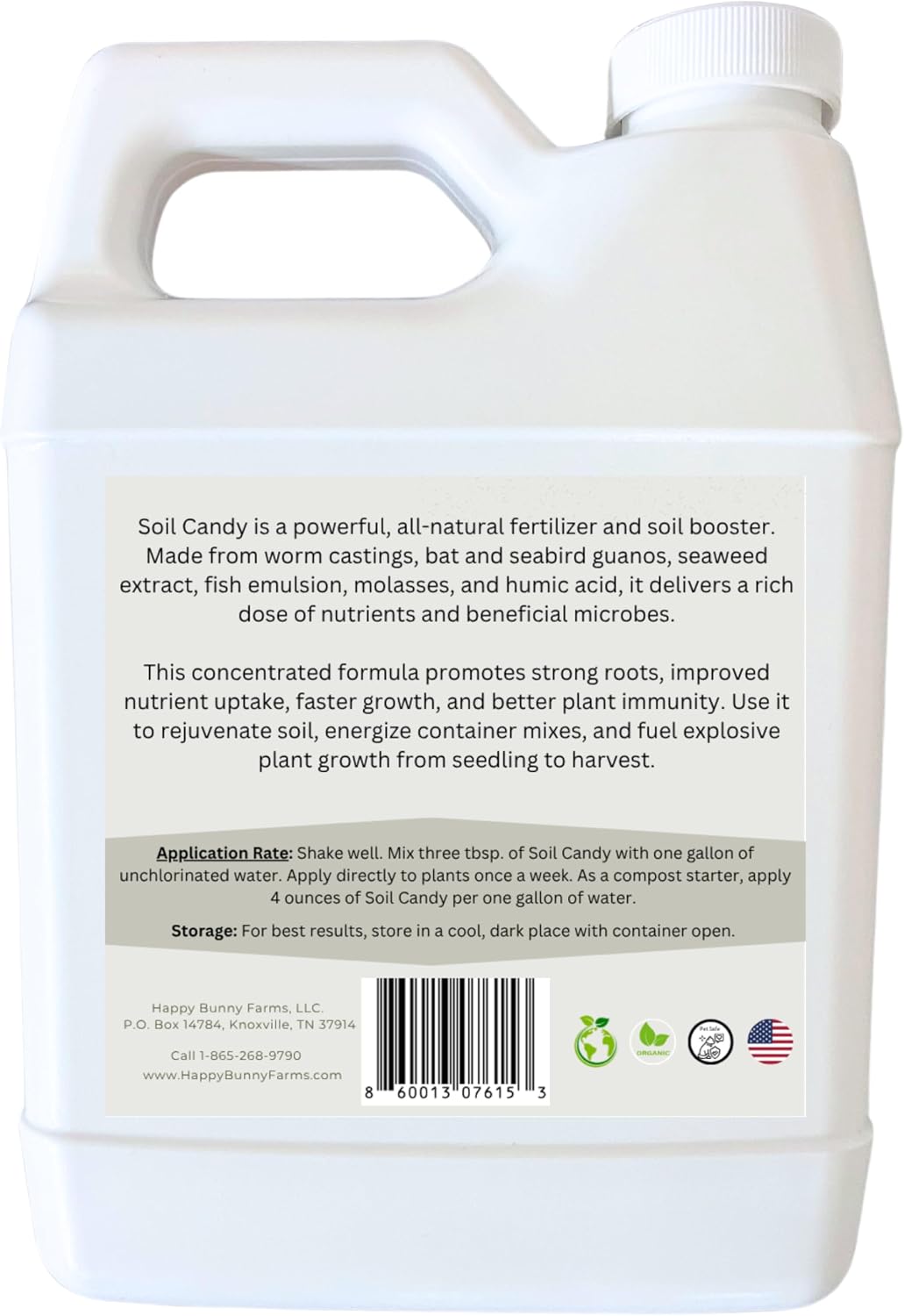 Jugo de té con guano de murciélago y aves marinas 8oz
