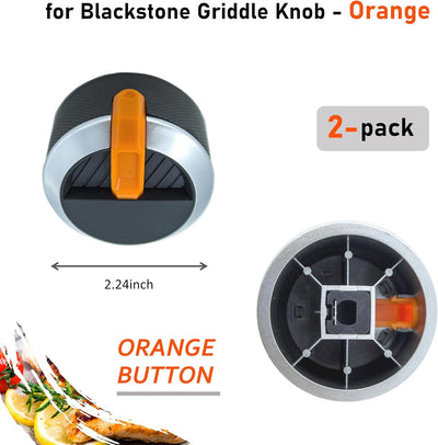 Repuesto perilla gas naranja parrilla Blackstone 17-36pulg 2pzas