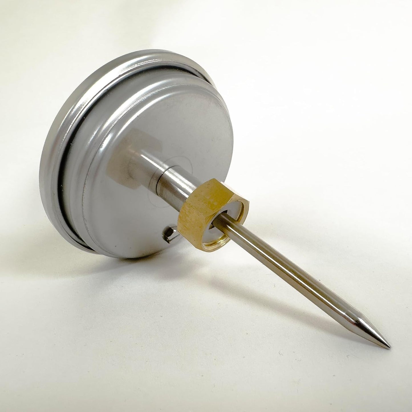 Termómetro freidora acero inox esfera vidrio 50-400°F