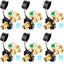 Medidor tanque propano 6 Pzas adaptador 5-100lb