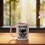 Taza Cerámica Theta Healing Meditación Rosa/Blanco