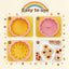 Set 8 cortadores galletas 3D con corazón y estrella