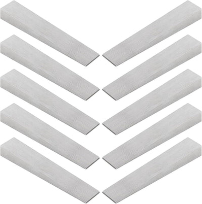 10 Cuñas Acero Triangular 1/2x3/4x4pulg Soldadura Alineación